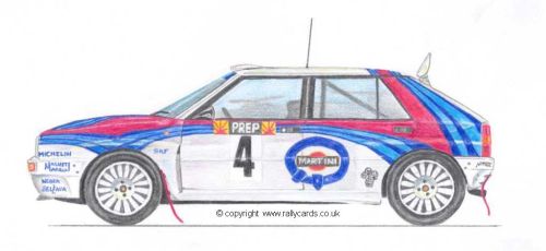 Martini Lancia Delta. Didier Auriol